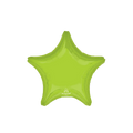 vibrant green star foil balloon disco theme from Parte Haus party supply store in Bethesda Maryland