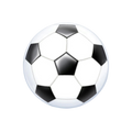 white black soccer ball balloon for sports birthday party from Parte Haus party supply store in Bethesda Maryland