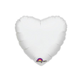 white heart balloon white foil decoration for weddings from Parte Haus party supply store in Bethesda MD