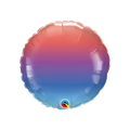 Winter ombre foil balloon with pink purple and blue gradient for winter celebration from Parte Haus party supply store in Bethesda MD